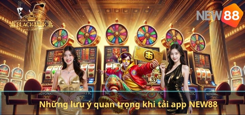 Những lưu ý quan trọng khi tải app NEW88